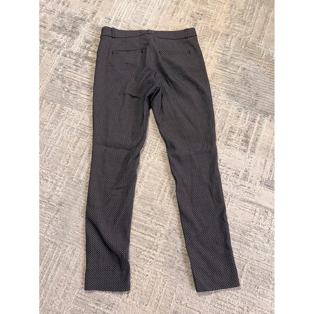 Banana Republic Sloan Fit Geometric Print Career Work Pants Size 2 - Picture 12 of 14